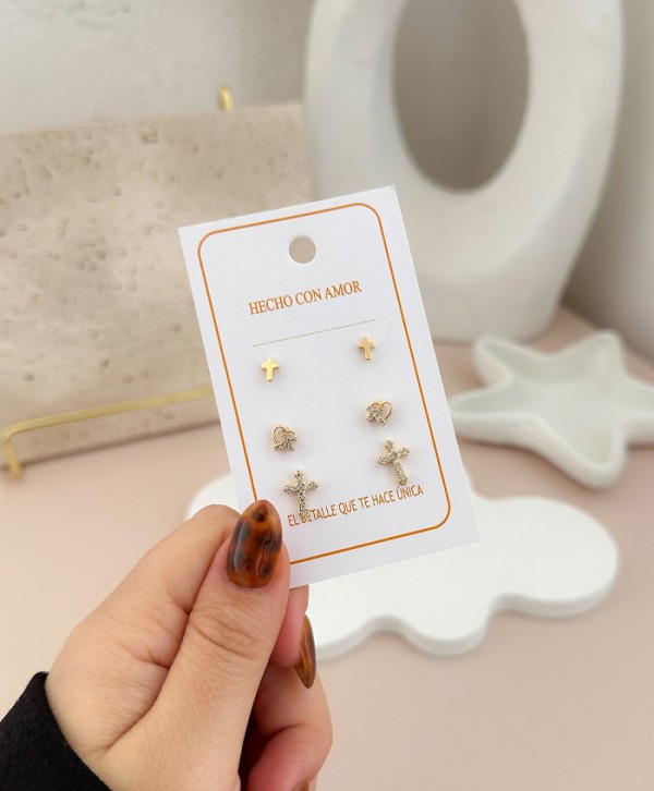 Covergold earrings set