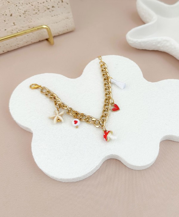 Bracelet amanita