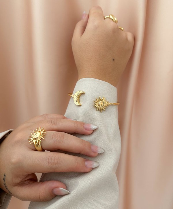 Brazalete sol y luna
