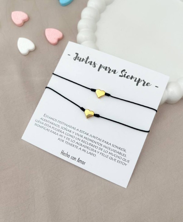 Pulsera Siempre juntas 