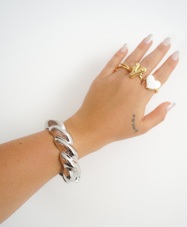 Brazalete royal silver