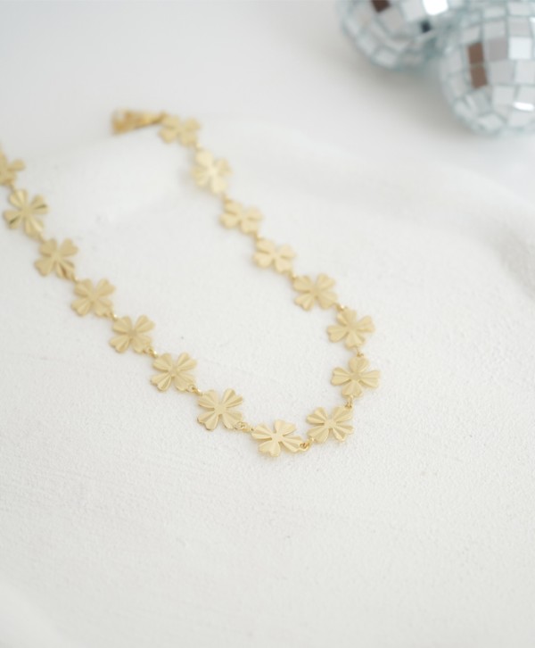 Tobillera fortuna dorada