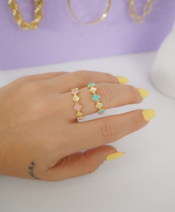 Anillo lucky pastel