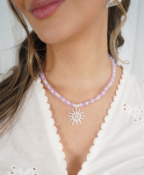 Choker lilac sun