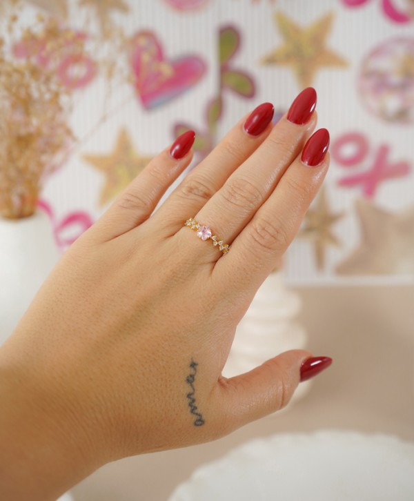 Anillo rosé