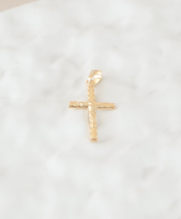 Dije cruz cristo relieve