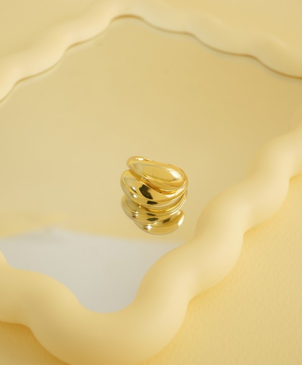 Anillo gota doble Anillo gota doble