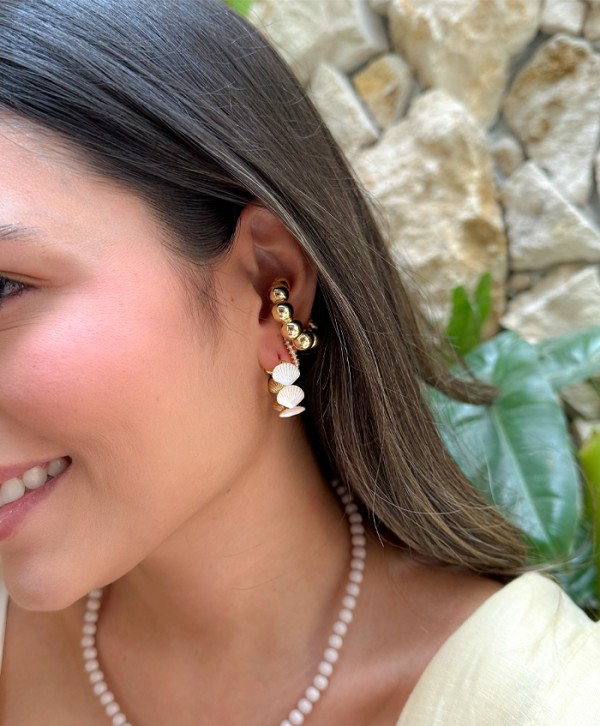 Aretes conchas