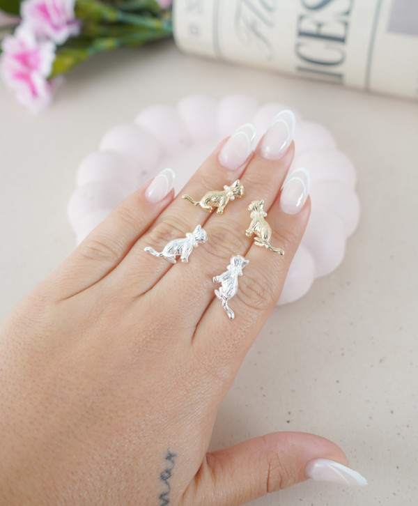 Aretes gatito