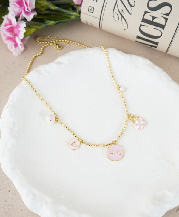 Collar wish pink