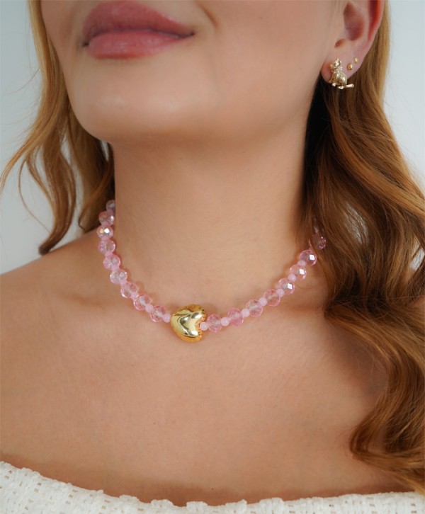 Collar lovy pink