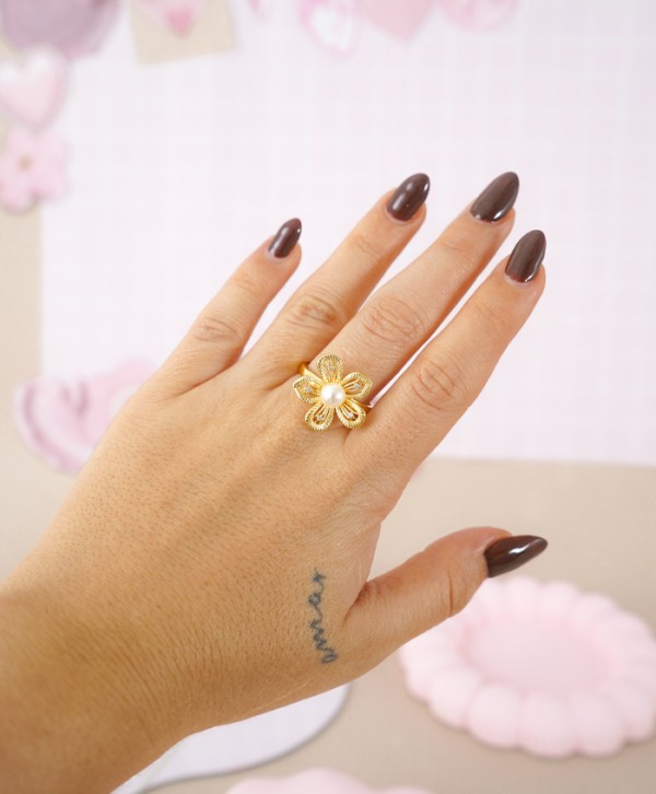 Anillo magnolia