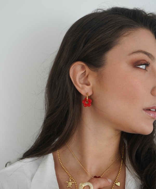 Aretes rose