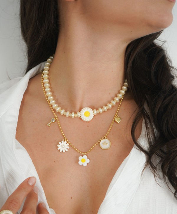 Collar alma floral