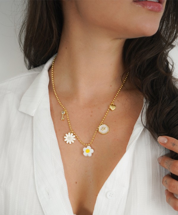 Collar alma floral