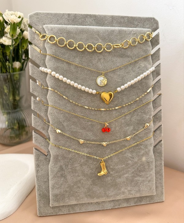 Collar argollas