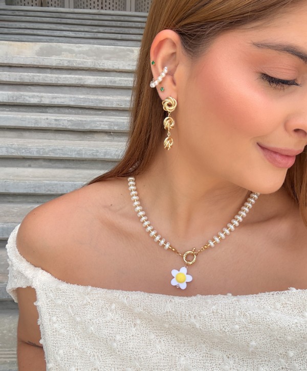 Collar Margot pearl