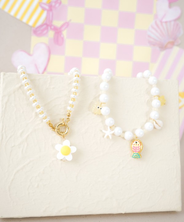 Collar Margot pearl