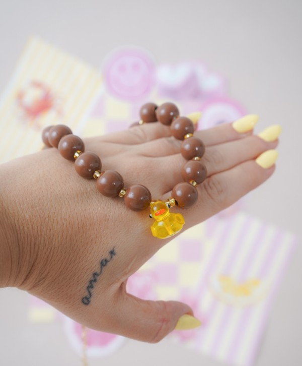 Collar patito honey