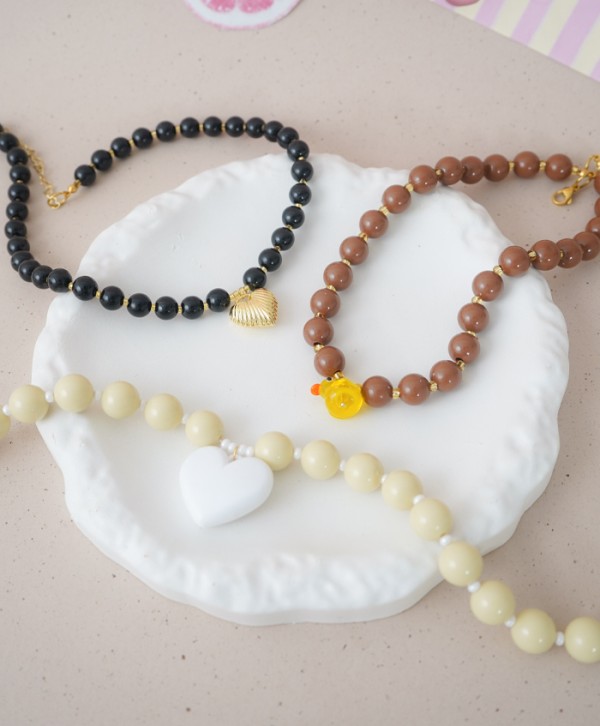 Collar patito honey