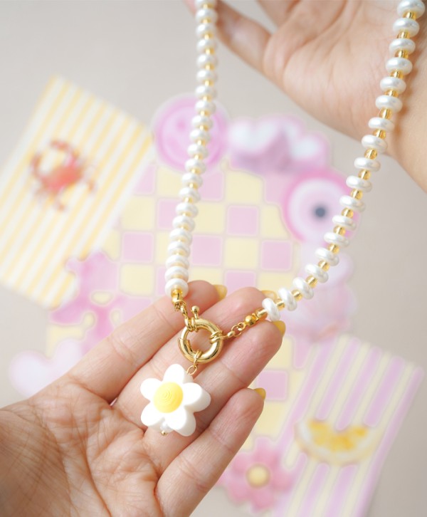 Collar Margot pearl