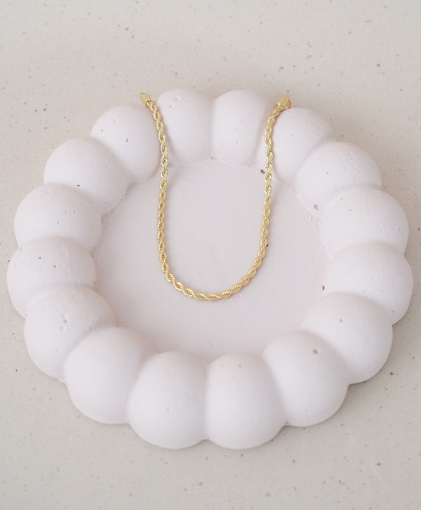Pulsera lazo dorada