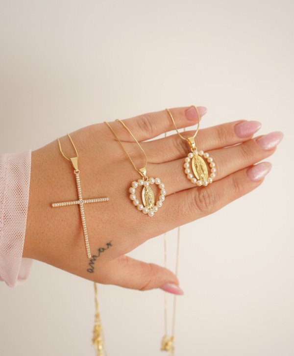 Cadena perlas de Guadalupe