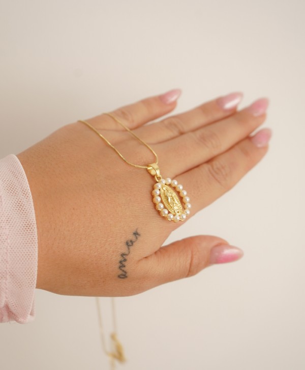 Cadena perlas de Guadalupe