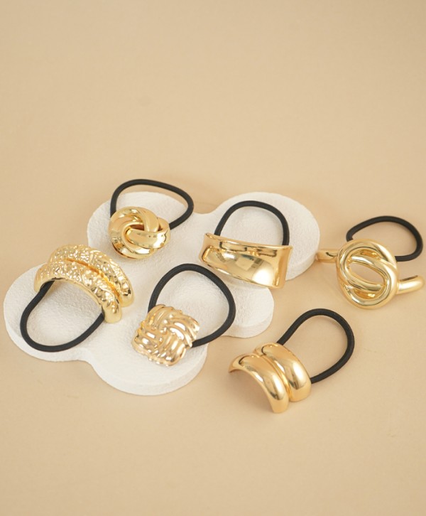 Pony cuff entrelazos