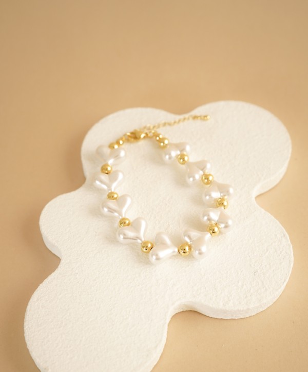 Pulsera amor perlado