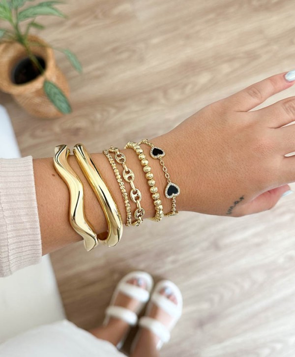 Brazalete ondulado
