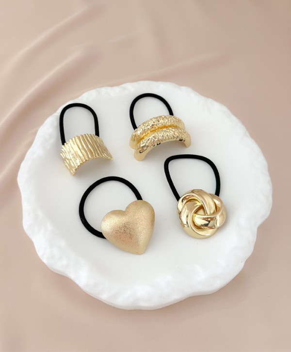 Pony cuff corazón 