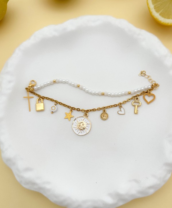 Pulsera celestial charm
