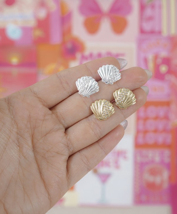 Aretes seashell