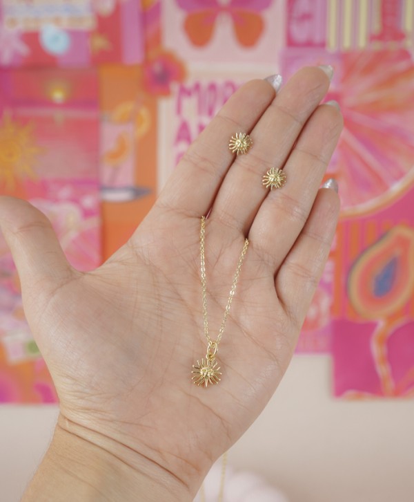 Set aretes y collar summer