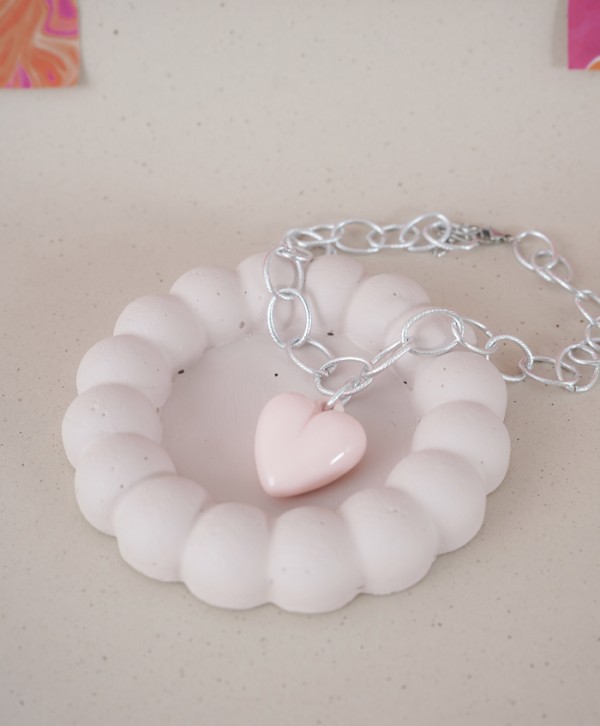 Collar link pink