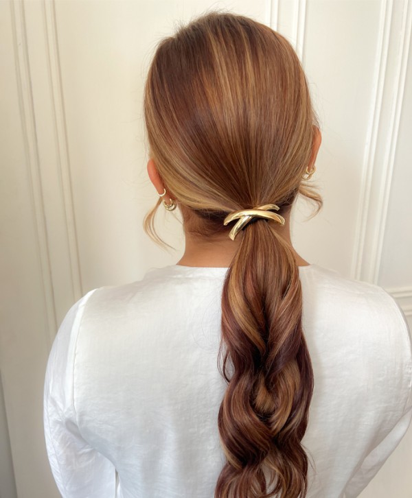 Pony cuffs gold