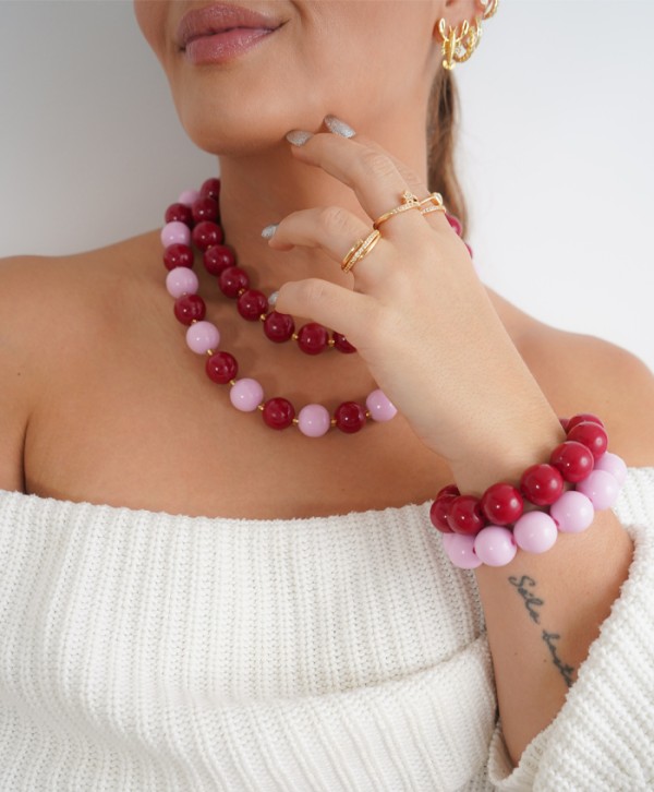 Pulsera maxi bolas