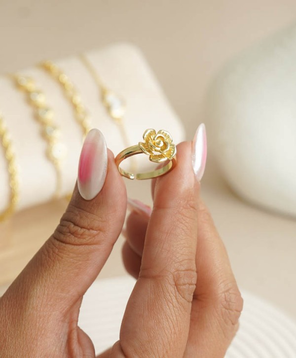Anillo florecer