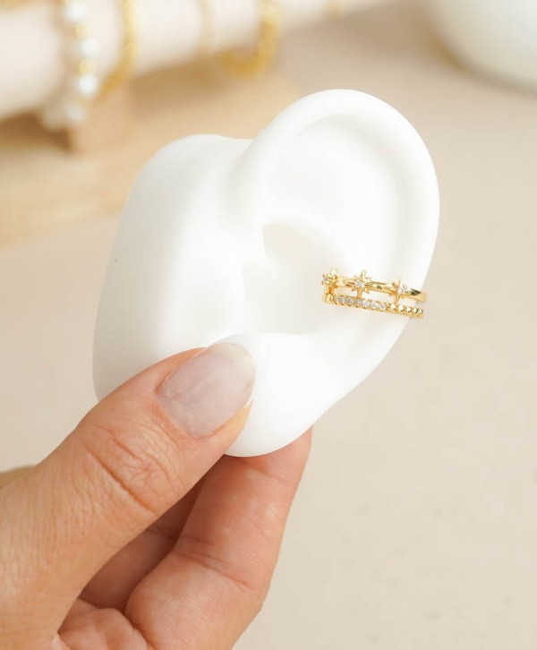 Earcuff estrellado
