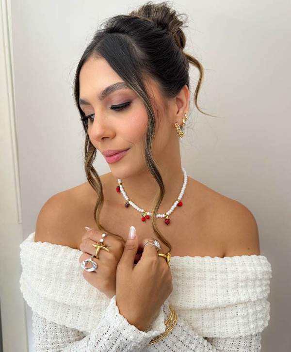 Anillo lazo silueta