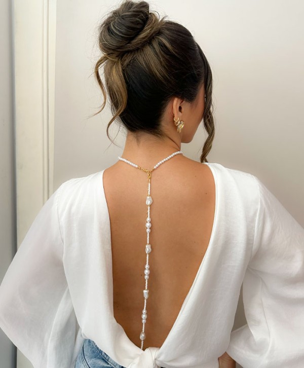 Cadena espalda pearl essence