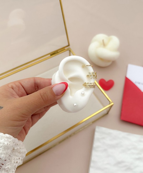 Set aretes y earcuffs Jules