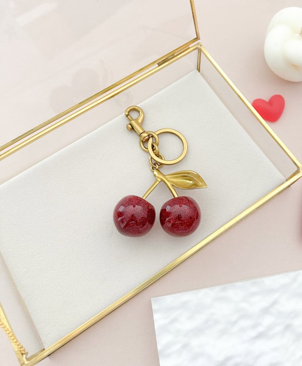 Llavero cherry sparkle