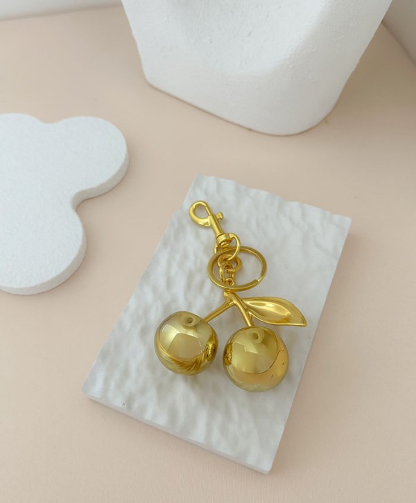 Llavero cherry gold