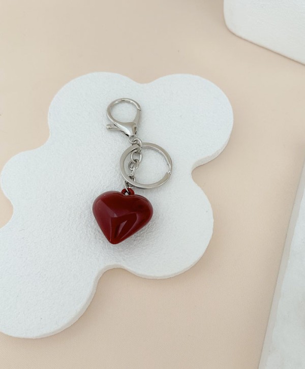 Llavero heart red