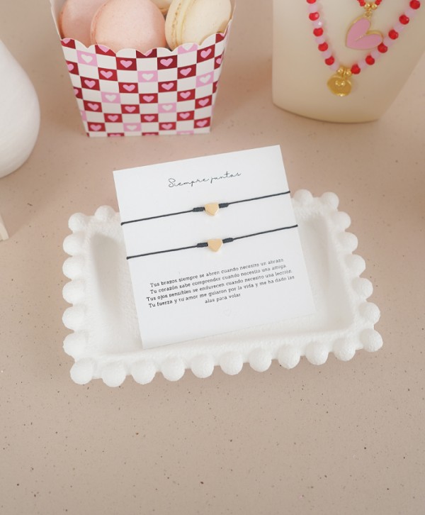 Pulsera Siempre juntas 