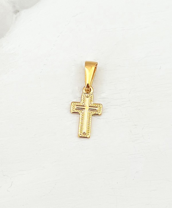 Border cross pendant